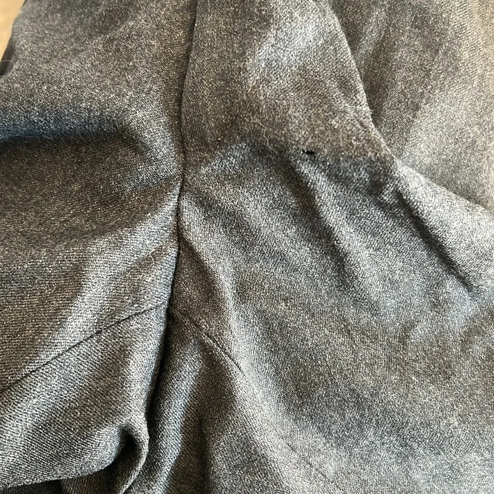 Christian Dior Monsieur Gray Wool Dress Pants 35x33